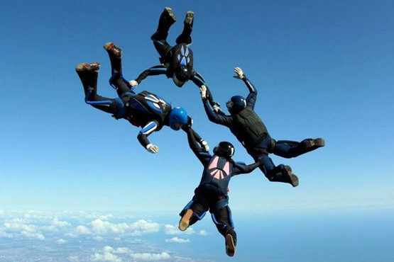 Licensed Skydiving